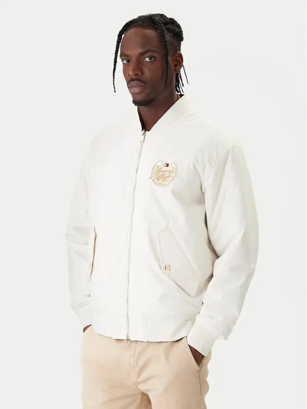Tommy Hilfiger Tommy Hilfiger Bomber MW0MW42011 Tamnoplava Regular Fit