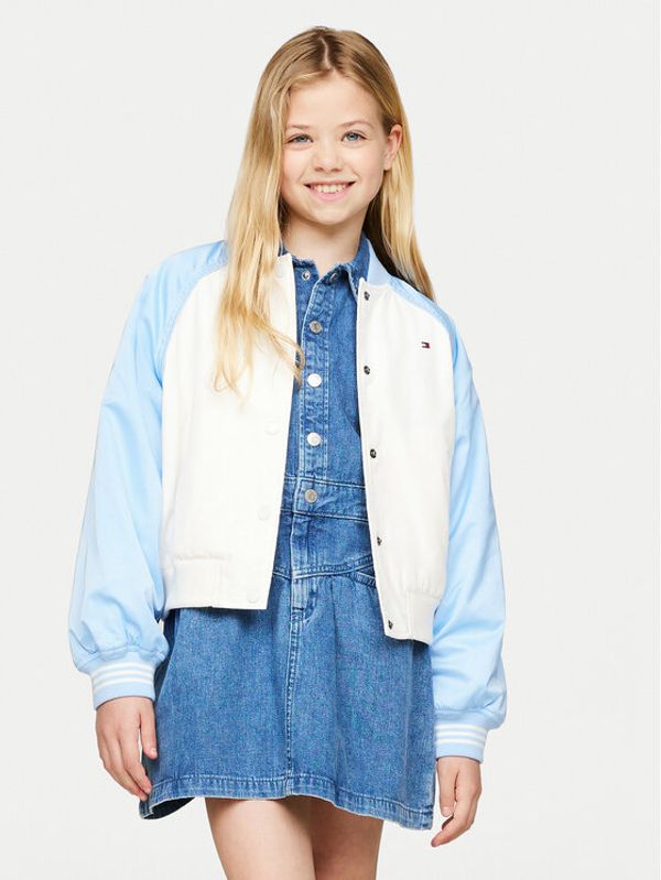 Tommy Hilfiger Tommy Hilfiger Bomber Varsity KG0KG08054 Plava Regular Fit