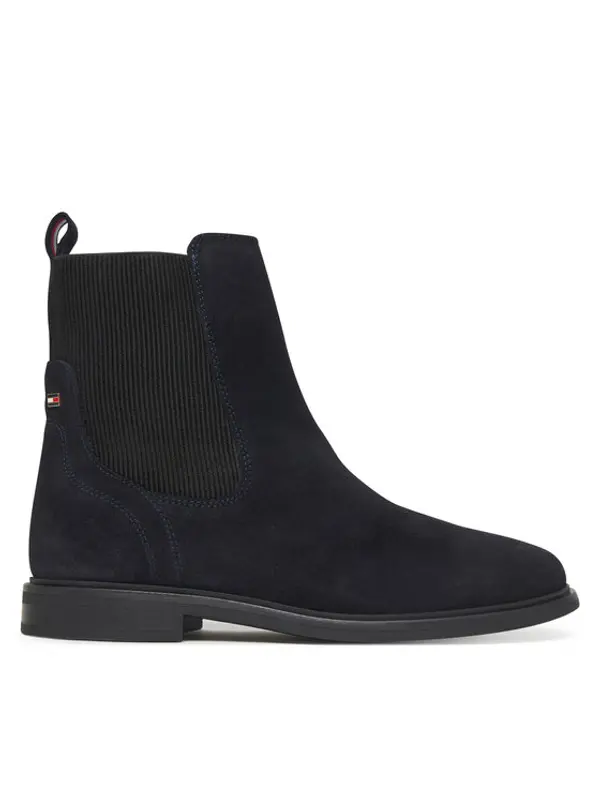 Tommy Hilfiger Tommy Hilfiger Chelsea cipele Flag Boot FW0FW08780 Tamnoplava