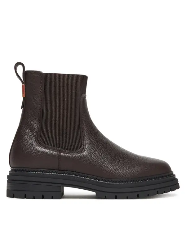 Tommy Hilfiger Tommy Hilfiger Chelsea cipele FW0FW08771 Smeđa