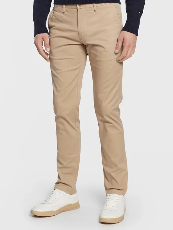 Tommy Hilfiger Tommy Hilfiger Chino Core Bleecker MW0MW28883 Bež Slim Fit