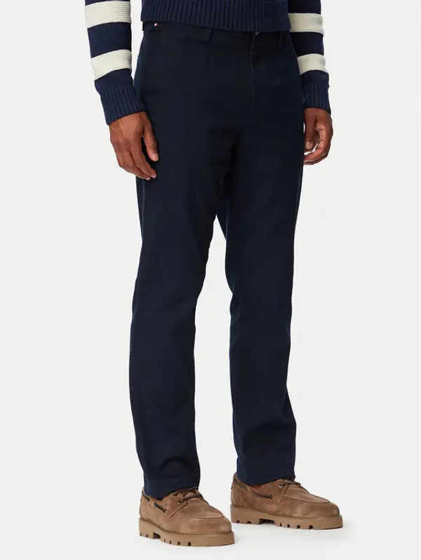 Tommy Hilfiger Tommy Hilfiger Chino Denton MW0MW43151 Tamnoplava Regular Fit