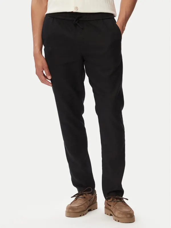 Tommy Hilfiger Tommy Hilfiger Chino Harlem MW0MW42336 Crna Regular Fit