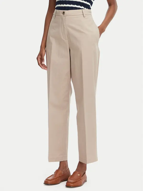 Tommy Hilfiger Tommy Hilfiger Chino WW0WW52817 Bež Slim Fit
