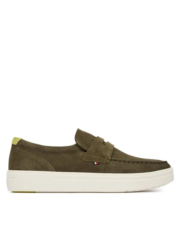 Tommy Hilfiger Tommy Hilfiger Cipele Modern Light Hybrid Suede LoaferFM0FM05786 Zelena