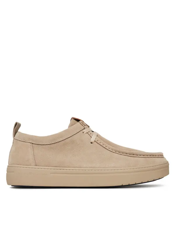 Tommy Hilfiger Tommy Hilfiger Cipele Modern Light Suede Moc Toe Shoe FM0FM05501 Bež