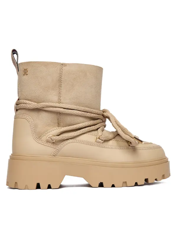 Tommy Hilfiger Tommy Hilfiger Čizme za snijeg FW0FW08996 Bež