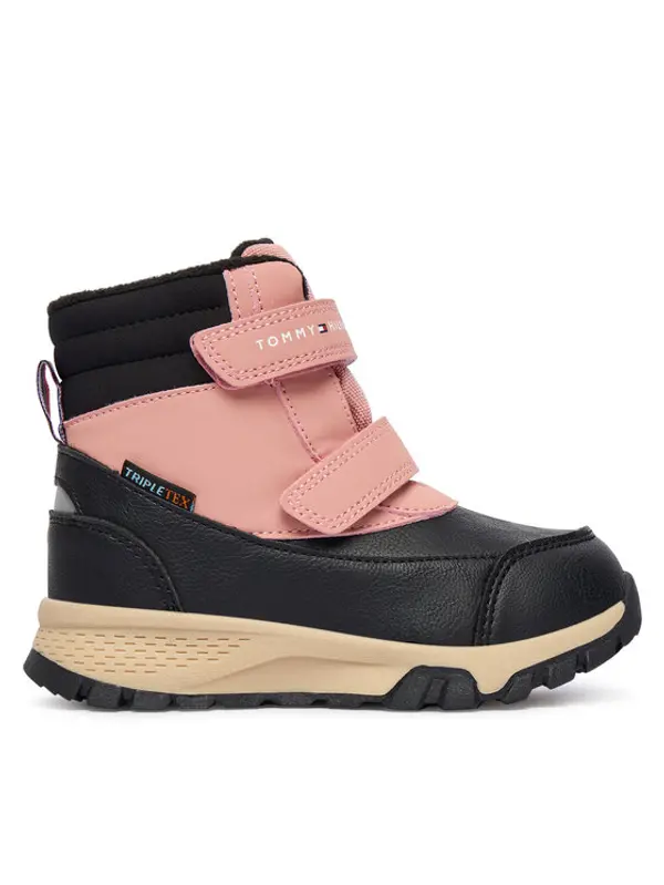 Tommy Hilfiger Tommy Hilfiger Čizme za snijeg Velcro Bootie T1A5-34048-1592 M Crna