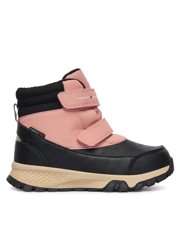 Tommy Hilfiger Tommy Hilfiger Čizme za snijeg Velcro Bootie T1A5-34048-1592 S Crna