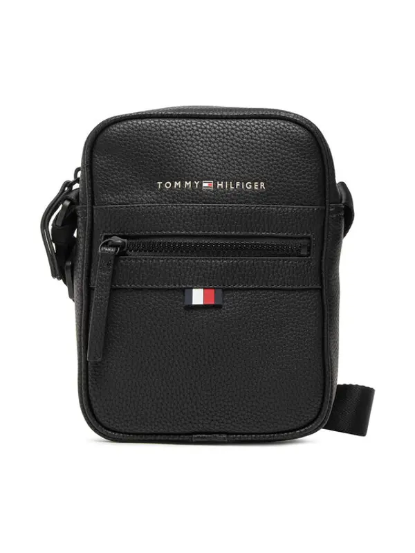 Tommy Hilfiger Tommy Hilfiger Crossover torbica Essential Pu Mini Reporter AM0AM09504 Crna