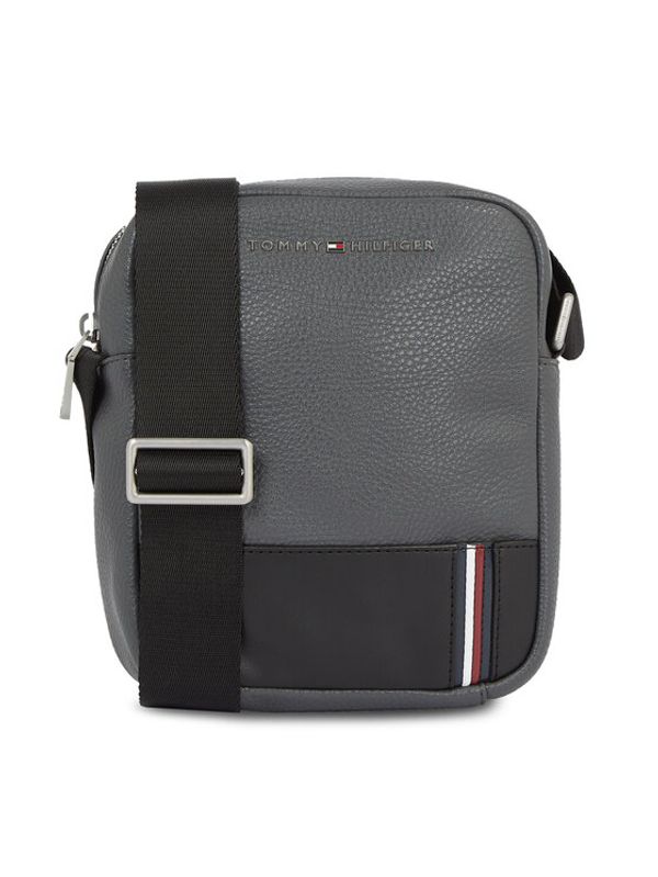 Tommy Hilfiger Tommy Hilfiger Crossover torbica Th Central Mini Reporter AM0AM12449 Siva
