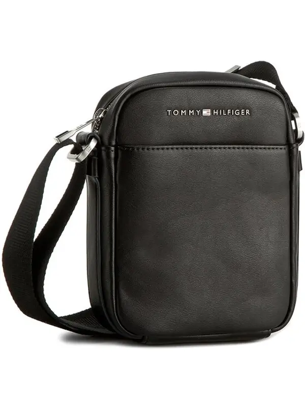 Tommy Hilfiger Tommy Hilfiger Crossover torbica Th City Mini Reporter AM0AM01941 Crna