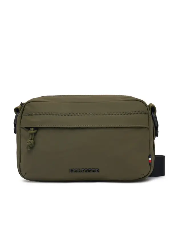 Tommy Hilfiger Tommy Hilfiger Crossover torbica Th Colour Ew Reporter AM0AM13219 Zelena