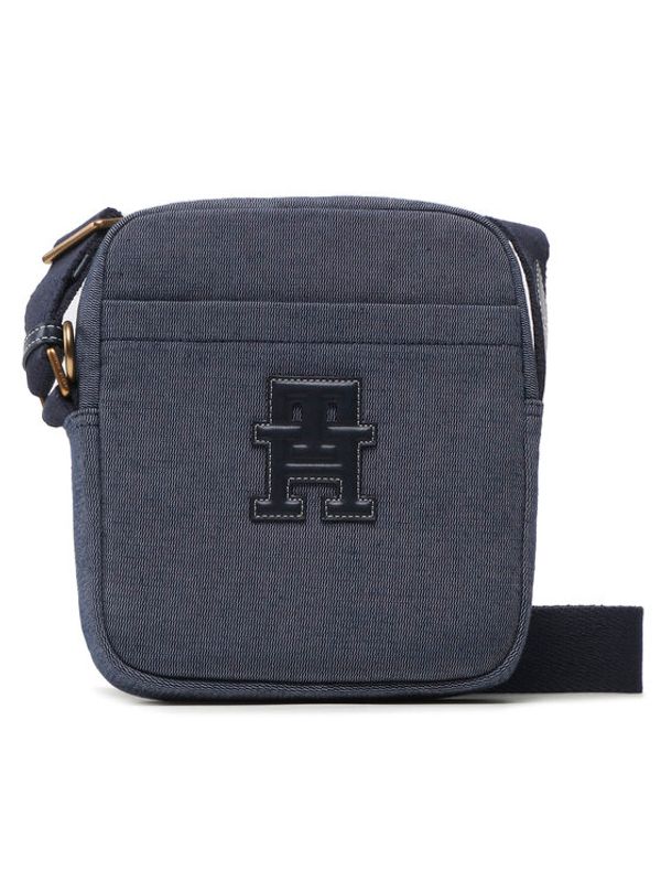 Tommy Hilfiger Tommy Hilfiger Crossover torbica Th Monogram Mini Reporter AM0AM11283 Tamnoplava