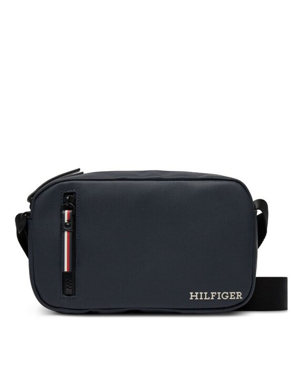 Tommy Hilfiger Tommy Hilfiger Crossover torbica Th Pique Ew Reporter AM0AM11780 Tamnoplava