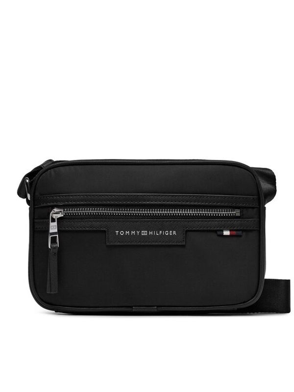 Tommy Hilfiger Tommy Hilfiger Crossover torbica Th Urban Repreve Ew Reporter AM0AM11832 Crna