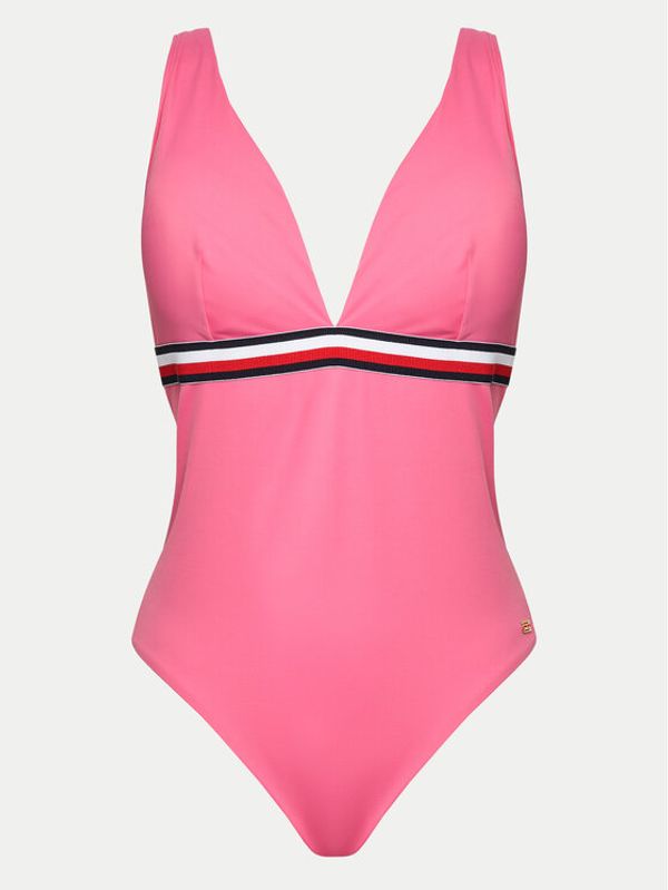 Tommy Hilfiger Curve Tommy Hilfiger Curve Kupaći kostim UW0UW03436 Ružičasta