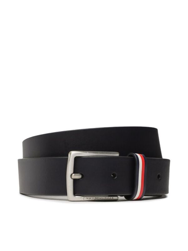 Tommy Hilfiger Tommy Hilfiger Dječji remen Leather Belt AU0AU01560 Tamnoplava
