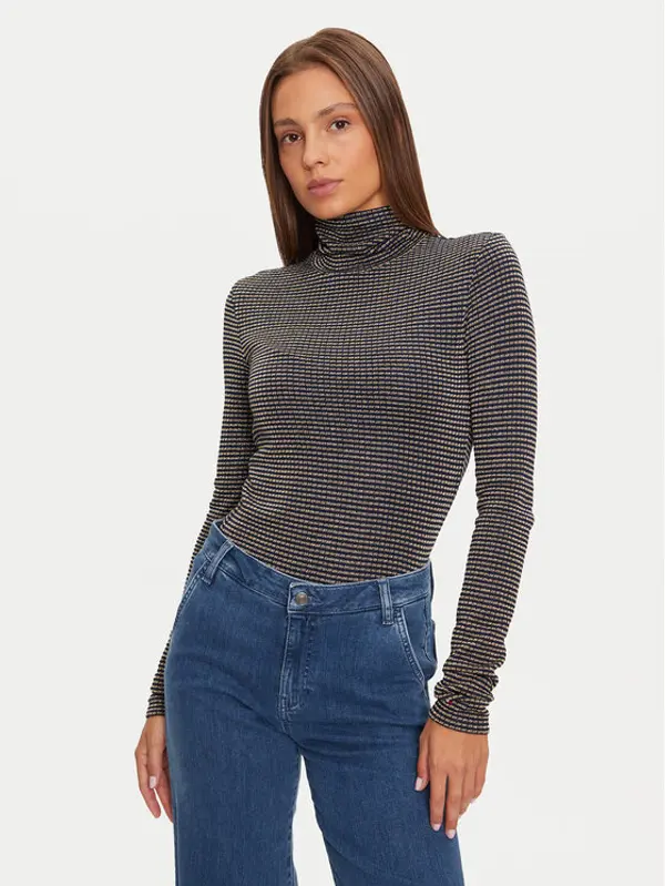 Tommy Hilfiger Tommy Hilfiger Dolčevita WW0WW42905 Tamnoplava Slim Fit
