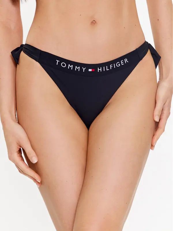 Tommy Hilfiger Tommy Hilfiger Donji dio kupaćeg kostima UW0UW04497 Tamnoplava