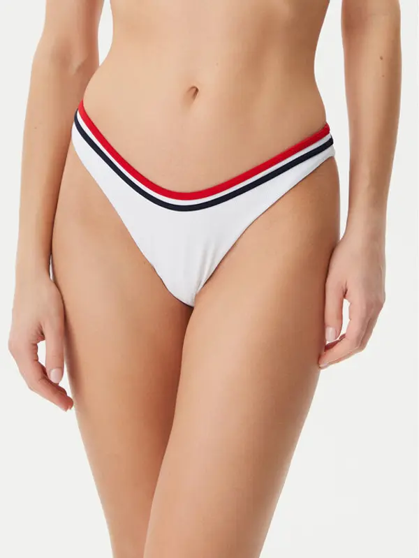 Tommy Hilfiger Tommy Hilfiger Donji dio kupaćeg kostima UW0UW05835 Bijela