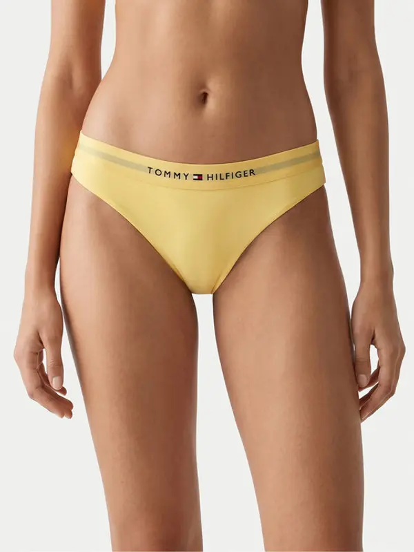 Tommy Hilfiger Tommy Hilfiger Donji dio kupaćeg kostima UW0UW06363 Žuta