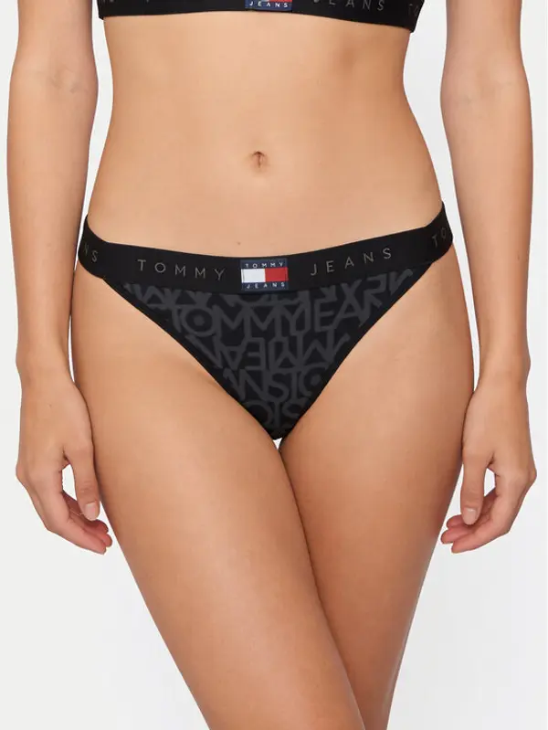 Tommy Hilfiger Tommy Hilfiger Donji dio kupaćeg kostima UW0UW06587 Crna