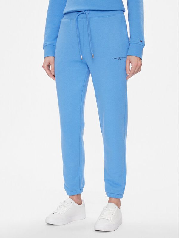 Tommy Hilfiger Tommy Hilfiger Donji dio trenerke 1985 Tapered Mini Corp Swtpants WW0WW38690 Plava Regular Fit