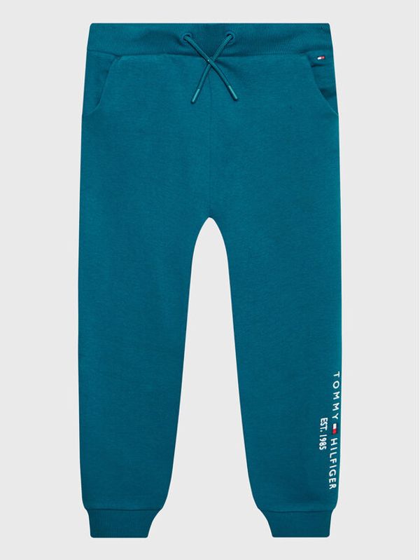 Tommy Hilfiger Tommy Hilfiger Donji dio trenerke Essential KG0KG06598 Zelena Slim Fit