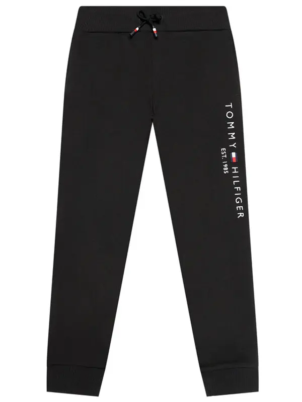 Tommy Hilfiger Tommy Hilfiger Donji dio trenerke Essential KS0KS00214 Crna Regular Fit