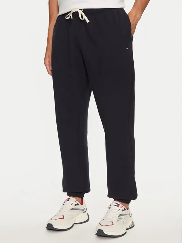 Tommy Hilfiger Tommy Hilfiger Donji dio trenerke Essential MW0MW37231 Tamnoplava Relaxed Fit