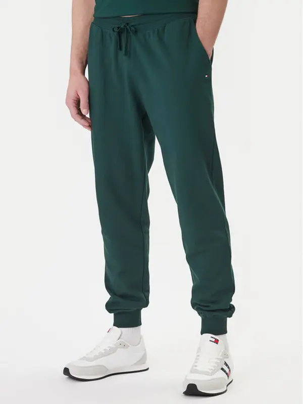 Tommy Hilfiger Tommy Hilfiger Donji dio trenerke Essential MW0MW37236 Zelena Regular Fit
