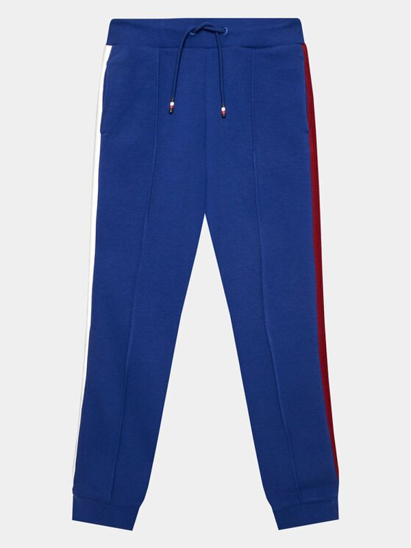 Tommy Hilfiger Tommy Hilfiger Donji dio trenerke Globral Stripes KB0KB08404 M Plava Regular Fit