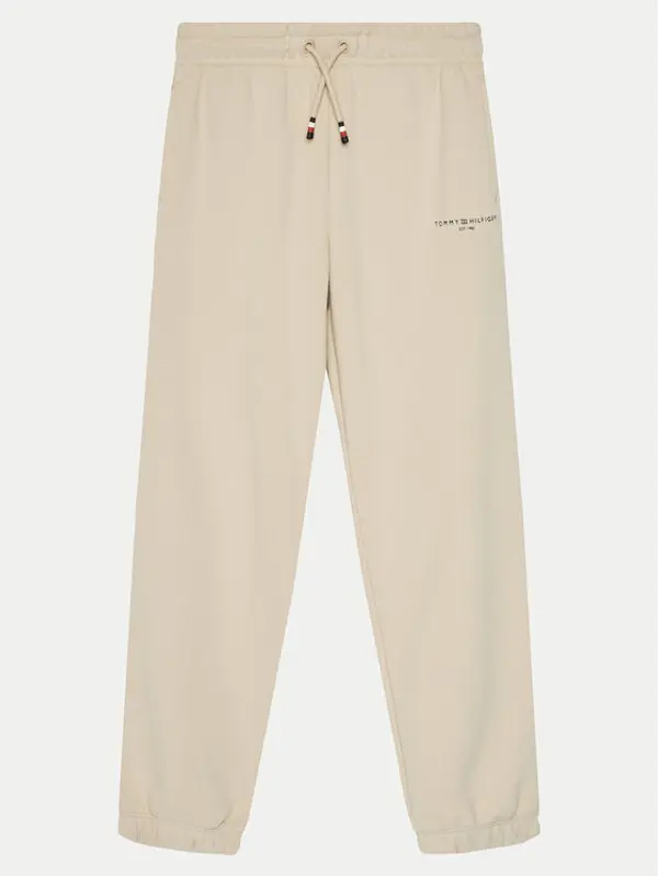 Tommy Hilfiger Tommy Hilfiger Donji dio trenerke KS0KS00596 Bež Regular Fit