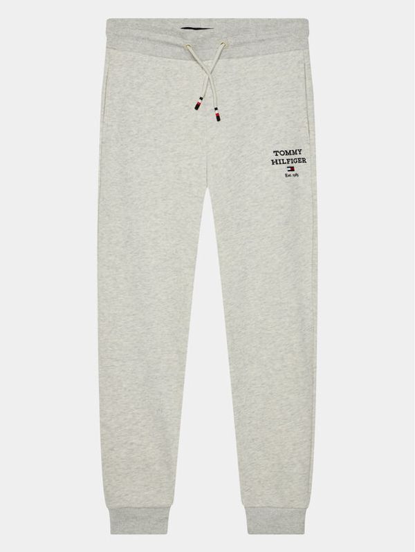 Tommy Hilfiger Tommy Hilfiger Donji dio trenerke Logo KB0KB08697 D Siva Regular Fit