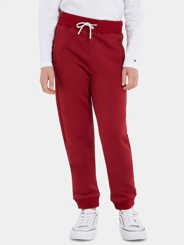 Tommy Hilfiger Tommy Hilfiger Donji dio trenerke Monotype KB0KB08278 M Tamnocrvena Regular Fit