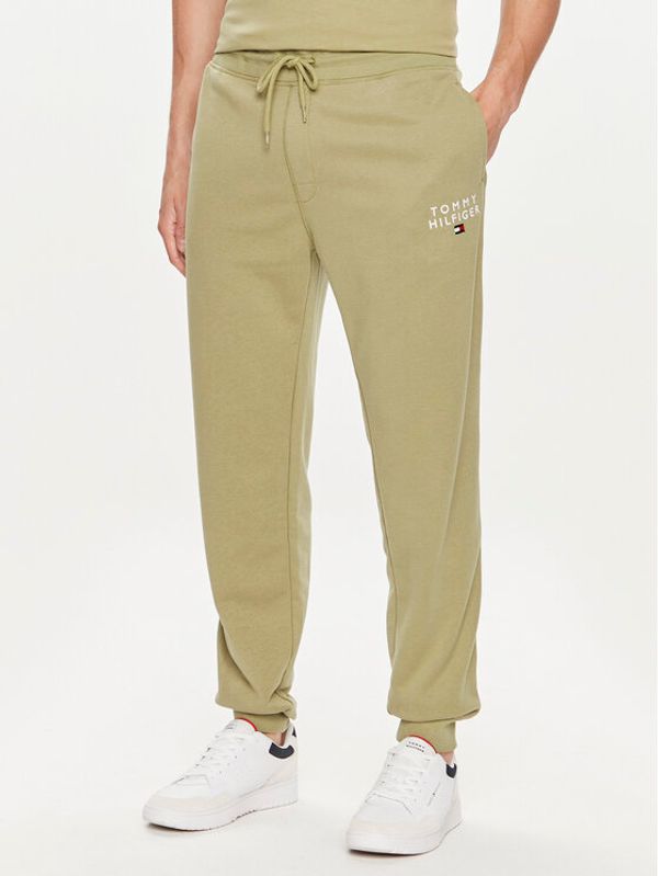 Tommy Hilfiger Tommy Hilfiger Donji dio trenerke UM0UM02880 Zelena Regular Fit