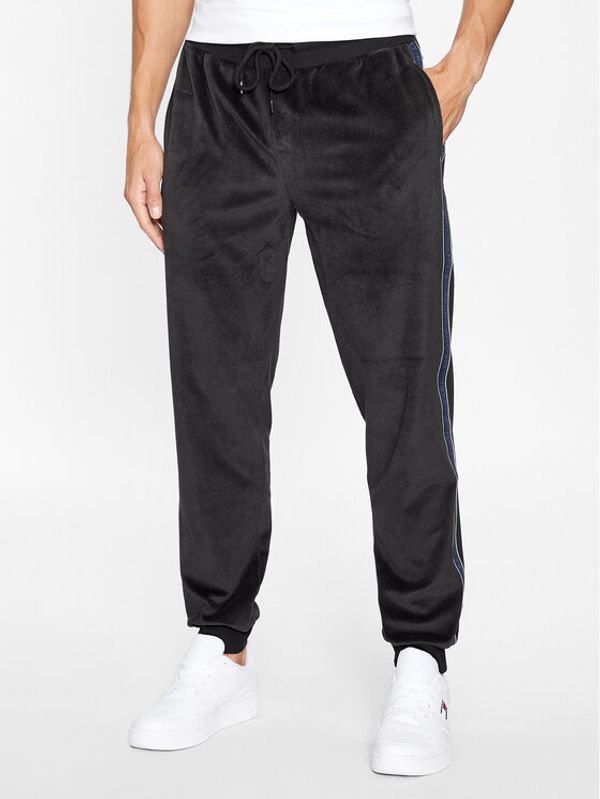 Tommy Hilfiger Tommy Hilfiger Donji dio trenerke UM0UM03014 Crna Regular Fit