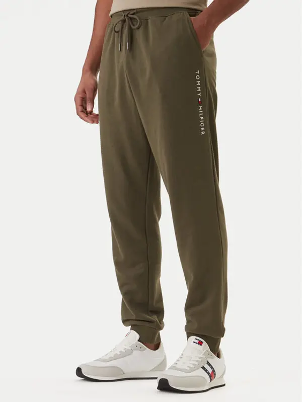 Tommy Hilfiger Tommy Hilfiger Donji dio trenerke UM0UM03664 Kaki Regular Fit