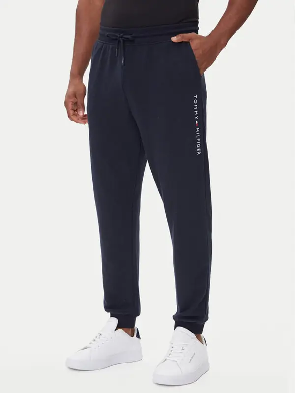 Tommy Hilfiger Tommy Hilfiger Donji dio trenerke UM0UM03664 Tamnoplava Regular Fit