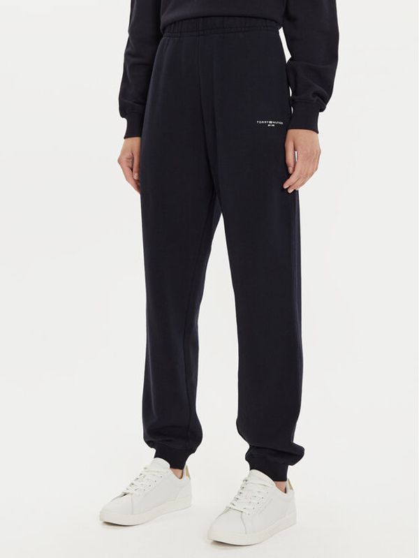 Tommy Hilfiger Tommy Hilfiger Donji dio trenerke WW0WW42883 Tamnoplava Regular Fit