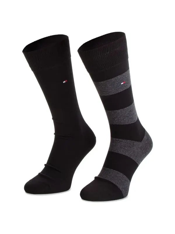 Tommy Hilfiger Tommy Hilfiger Duge čarape 342021001 Crna