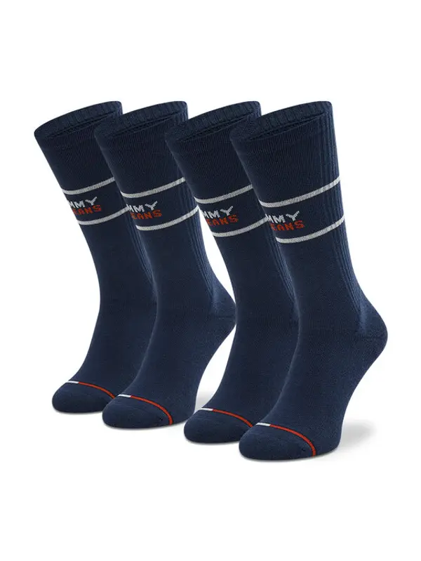 Tommy Hilfiger Tommy Hilfiger Duge čarape 701218704 Tamnoplava
