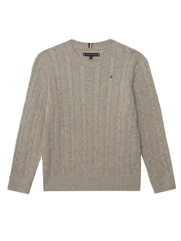Tommy Hilfiger Tommy Hilfiger Džemper KB0KB09753 Siva Regular Fit