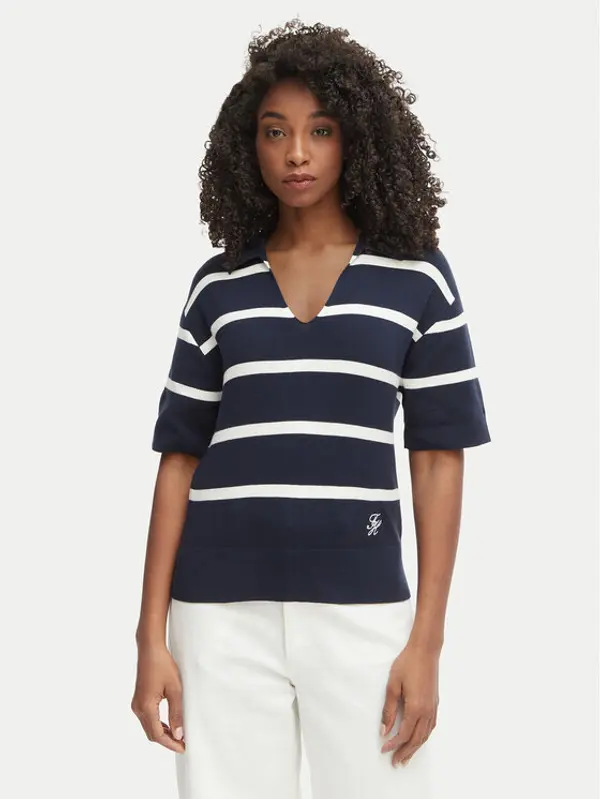 Tommy Hilfiger Tommy Hilfiger Džemper WW0WW45400 Tamnoplava Regular Fit