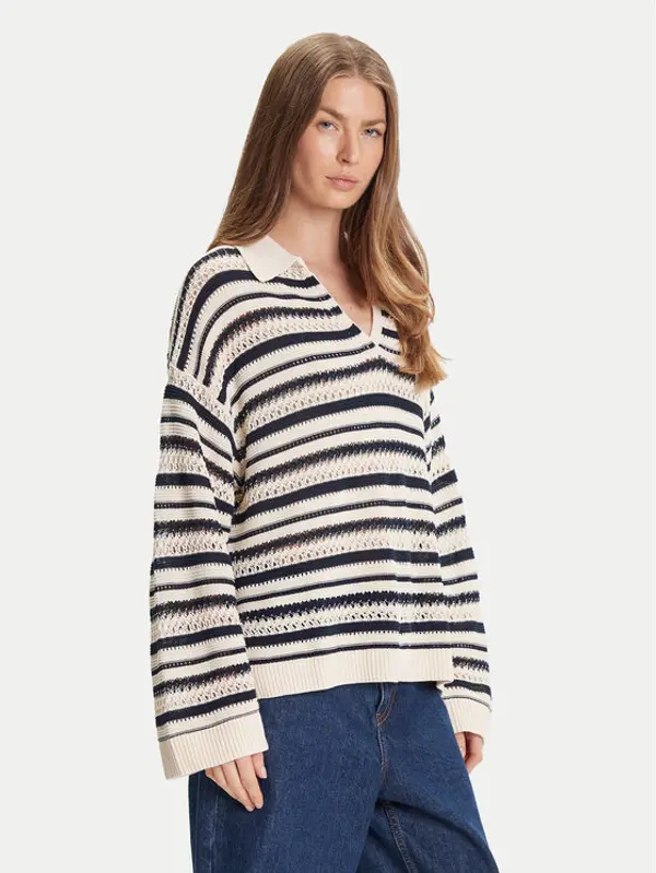 Tommy Hilfiger Tommy Hilfiger Džemper WW0WW46524 Bež Relaxed Fit