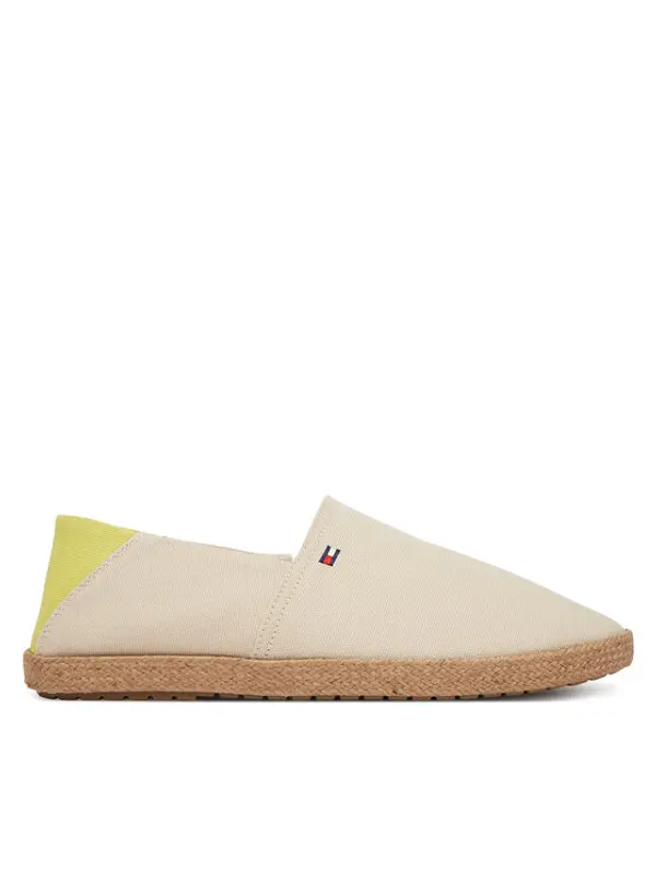 Tommy Hilfiger Tommy Hilfiger Espadrile Core Hilfiger Espadrille Textile FM0FM05792 Bež