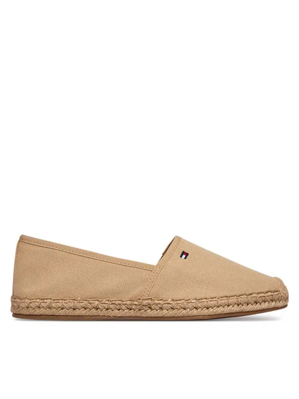 Tommy Hilfiger Tommy Hilfiger Espadrile Flag Canvas Espadrille FW0FW08541 Bež