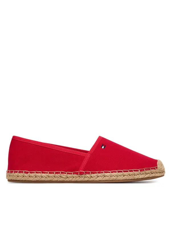 Tommy Hilfiger Tommy Hilfiger Espadrile Flag Canvas Espadrille FW0FW08541 Crvena