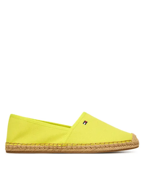 Tommy Hilfiger Tommy Hilfiger Espadrile Flag Canvas Espadrille FW0FW08541 Zelena